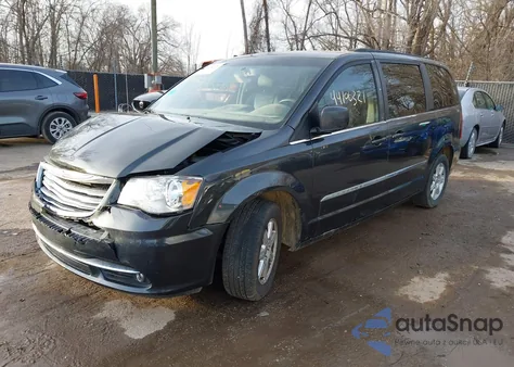 2012 Chrysler Town & Country Touring из США, поврежденный, VIN 2C4RC1BG8CR188887